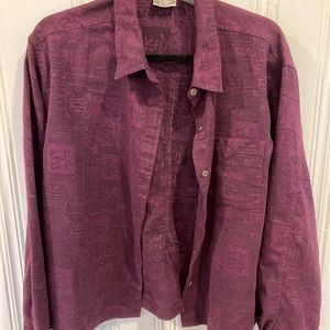 Chico’s collared shirt size 3